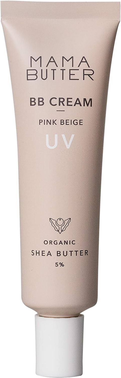 MAMA BUTTER BB Cream Lavender & Geranium Scent, Pink Beige, 1.2 oz (30 g)