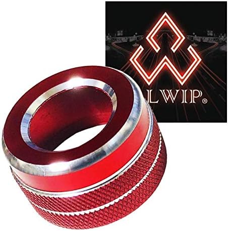 Mirror Switch Aluminum Cover (Red)