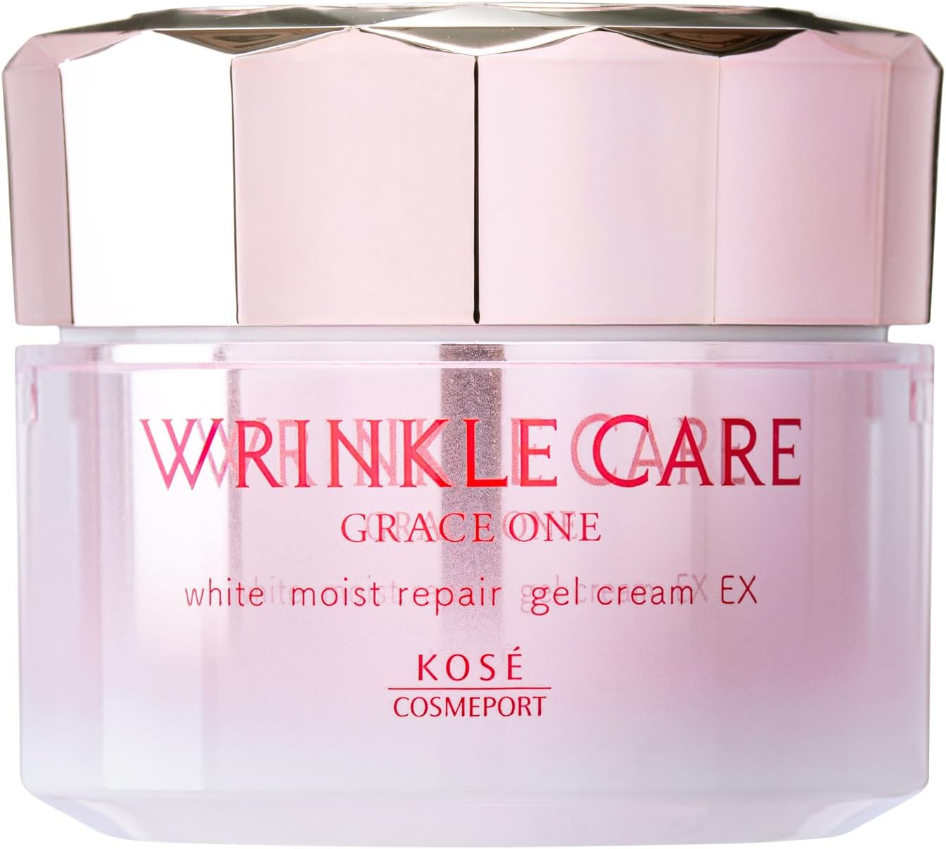 Grace One Wrinkle Care, White, Moist Repair, Wrinkle Reduction, Whitening, All-in-One Gel, Cream, 3.5 oz (100 g), KOSE Corsé