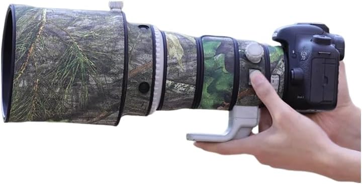 CHASING BIRDS Camouflage Waterproof Lens Coat for CANON EF 400mm F4 DO IS II USM Rainproof Lens Protective Cover (Including Aoba, 1.4X III Teleconverter)
