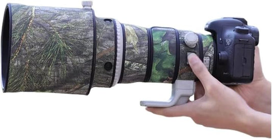 CHASING BIRDS Camouflage Waterproof Lens Coat for CANON EF 400mm F4 DO IS II USM Rainproof Lens Protective Cover (Including Aoba, 1.4X III Teleconverter)