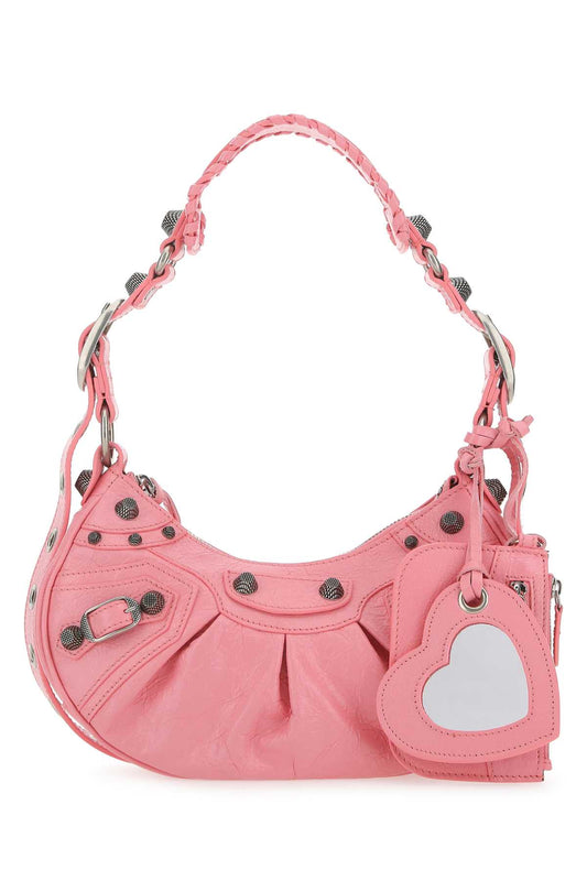 Balenciaga Pink Nappa Leather Le Cagole Xs ショルダーバッグ - Image 1