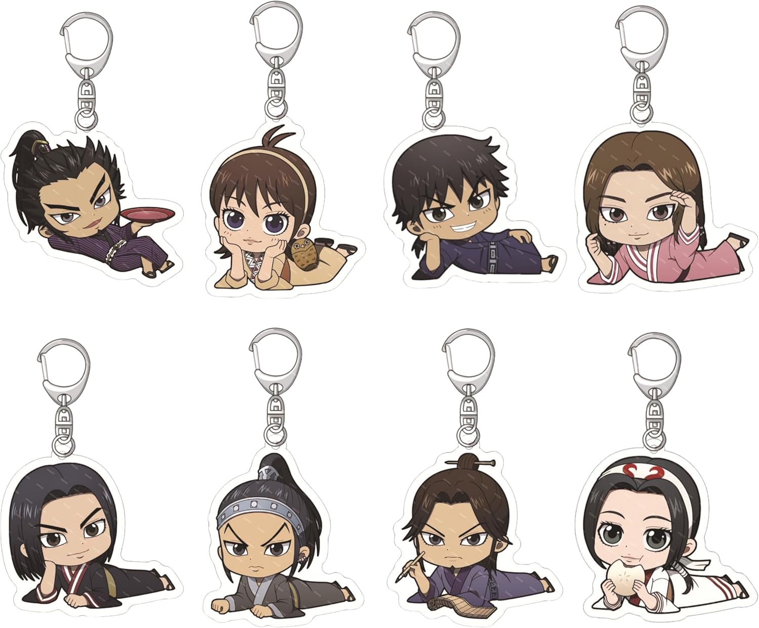 [Loraretta] キーホルダー キングダム グッズ コスプレ小物 装飾小道具 信 王騎 楊端和 嬴政 かわいい 周辺 アニメグッズ 飾り 萌えグッズ 萌えキーホルダー 誕生日 贈り物 バッグ プレゼント 装飾品 可愛い おしゃれ[非公式] [並行輸入品]