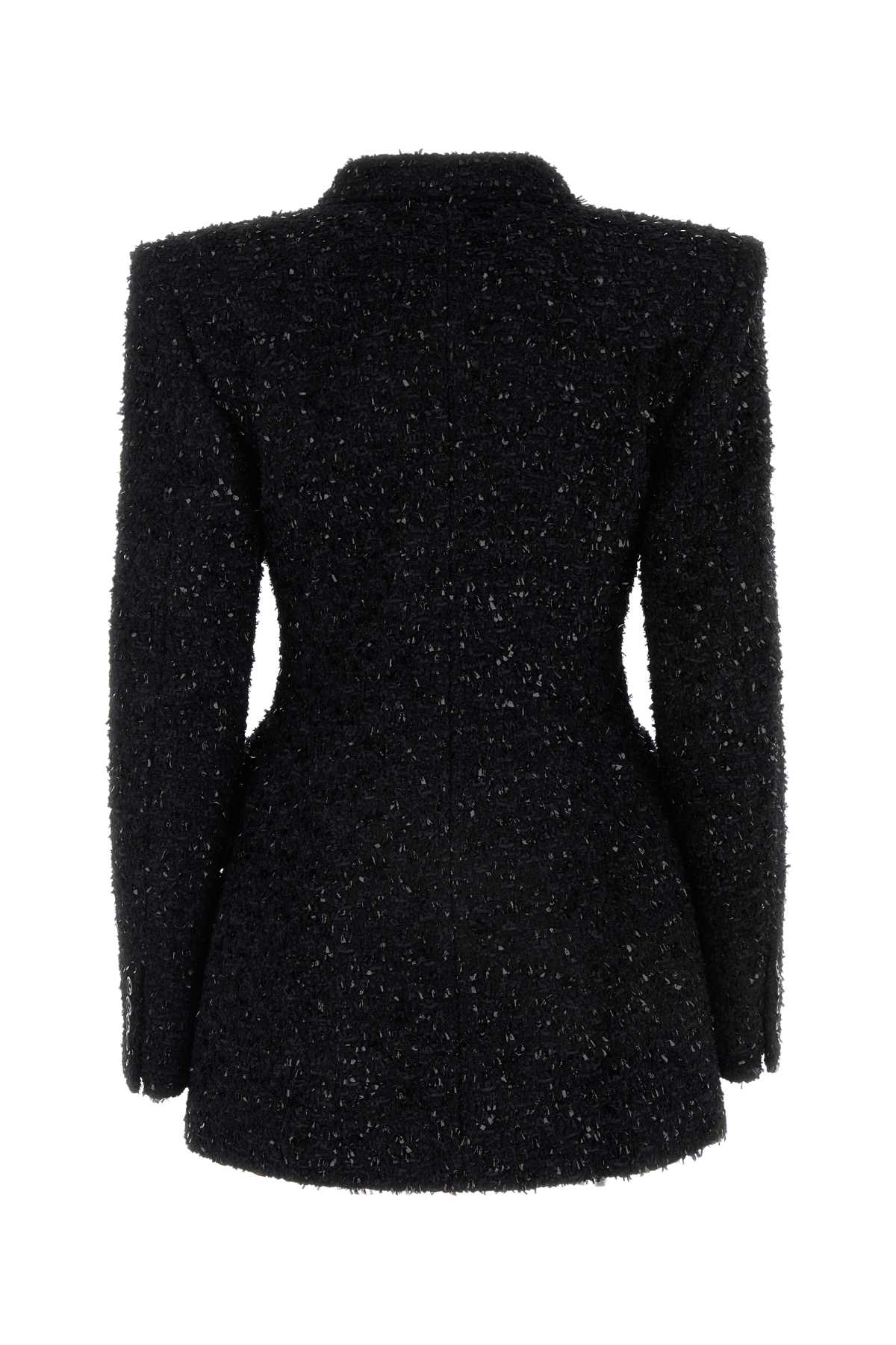 Balenciaga BlackBouclã©特大の砂時計ブレザー - Image 1
