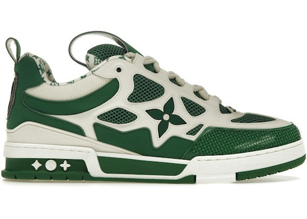 LOUIS VUITTON LV SKATE SNEAKER GREEN WHITE