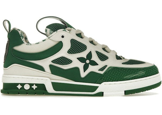 LOUIS VUITTON LV SKATE SNEAKER GREEN WHITE