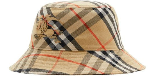 BURBERRY チェック柄 ボブハット - Image 1