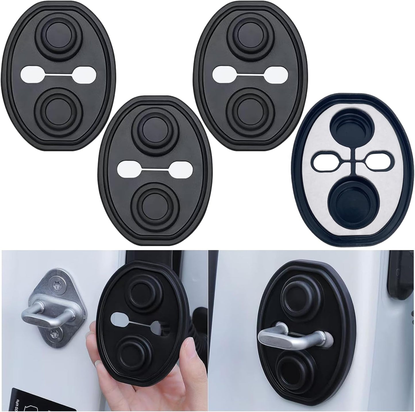 Striker Cover, Door Lock, Door Noise Insulation, Shock Absorber, For Toyota (New) Voxy (VOXY), Rise / Alphard (Hybrid/Alphard) AYH30W, Noah (Hybrid), etc