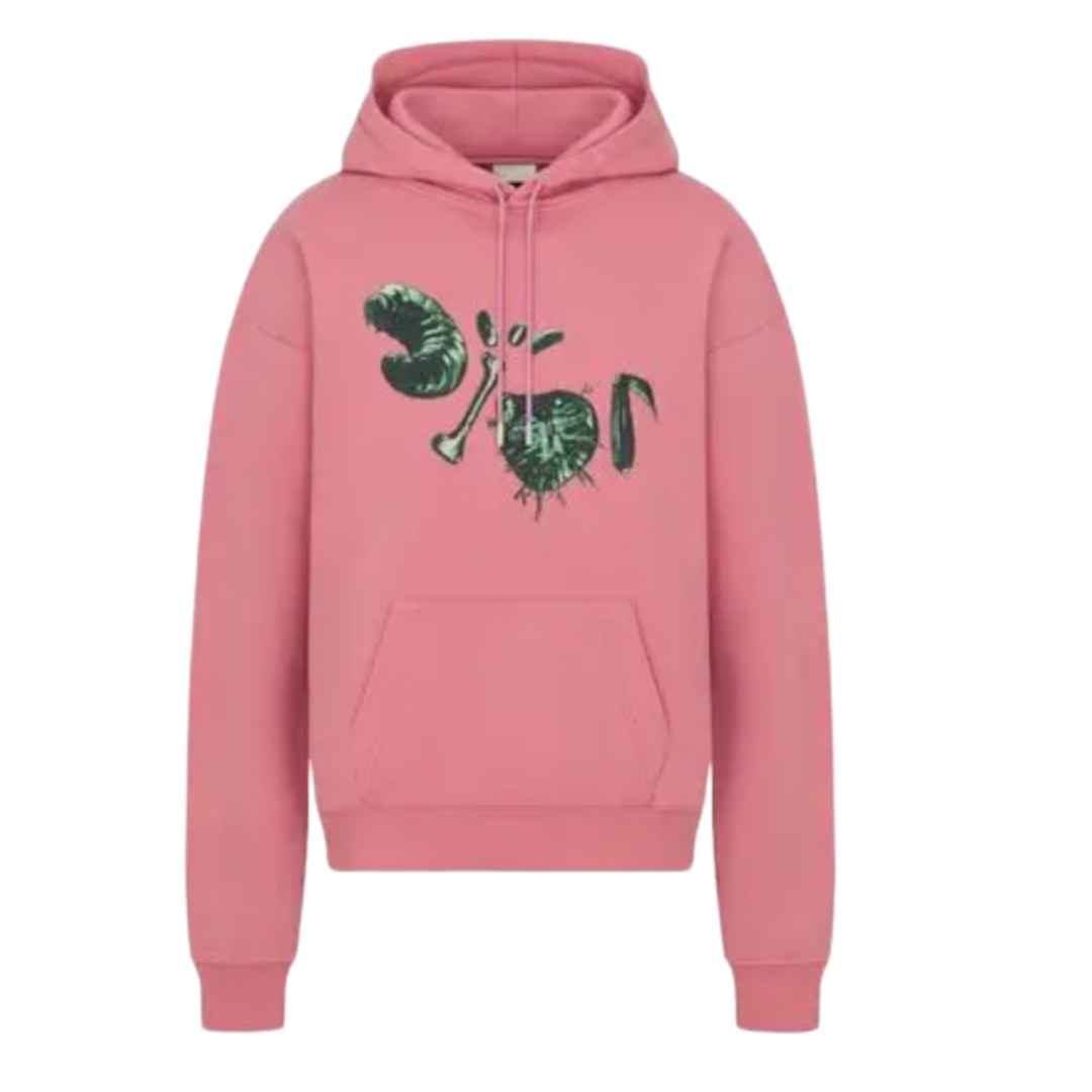 DIOR X CACTUS JACK 'PINK' OVERSIZED HOODIE