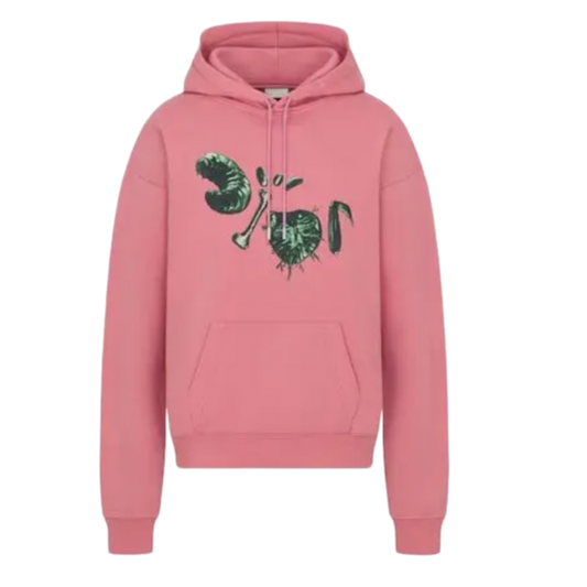 DIOR X CACTUS JACK 'PINK' OVERSIZED HOODIE