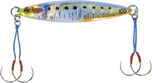 Jackal Metal Jig Bumble Jig Throw 100g Chart Back Stripe