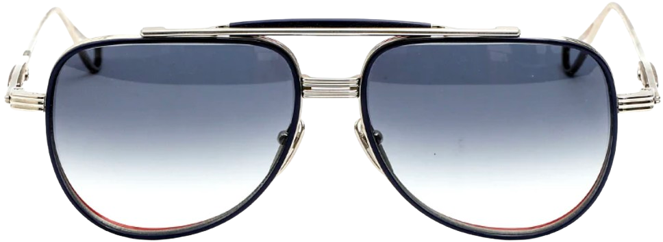 CHROME HEARTS 'INSTAKILO' BLUE/RED SUNGLASSES