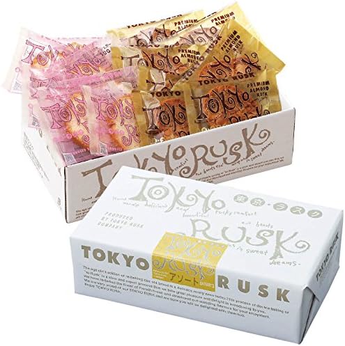 Tokyo Souvenir Tokyo Rusk 2-Variety Assortment (with Bag) (Domestic Travel Japan Tokyo Souvenir)