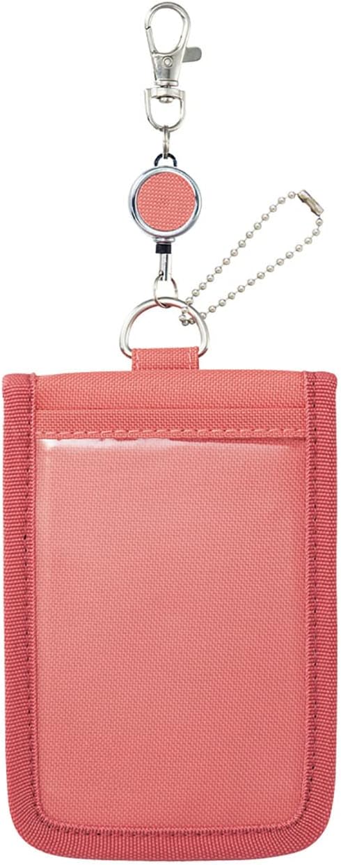 Lihit Lab myfa Oshikatsu Trading Card Pass Case, Card Stand Case, Coral Red A3300-3