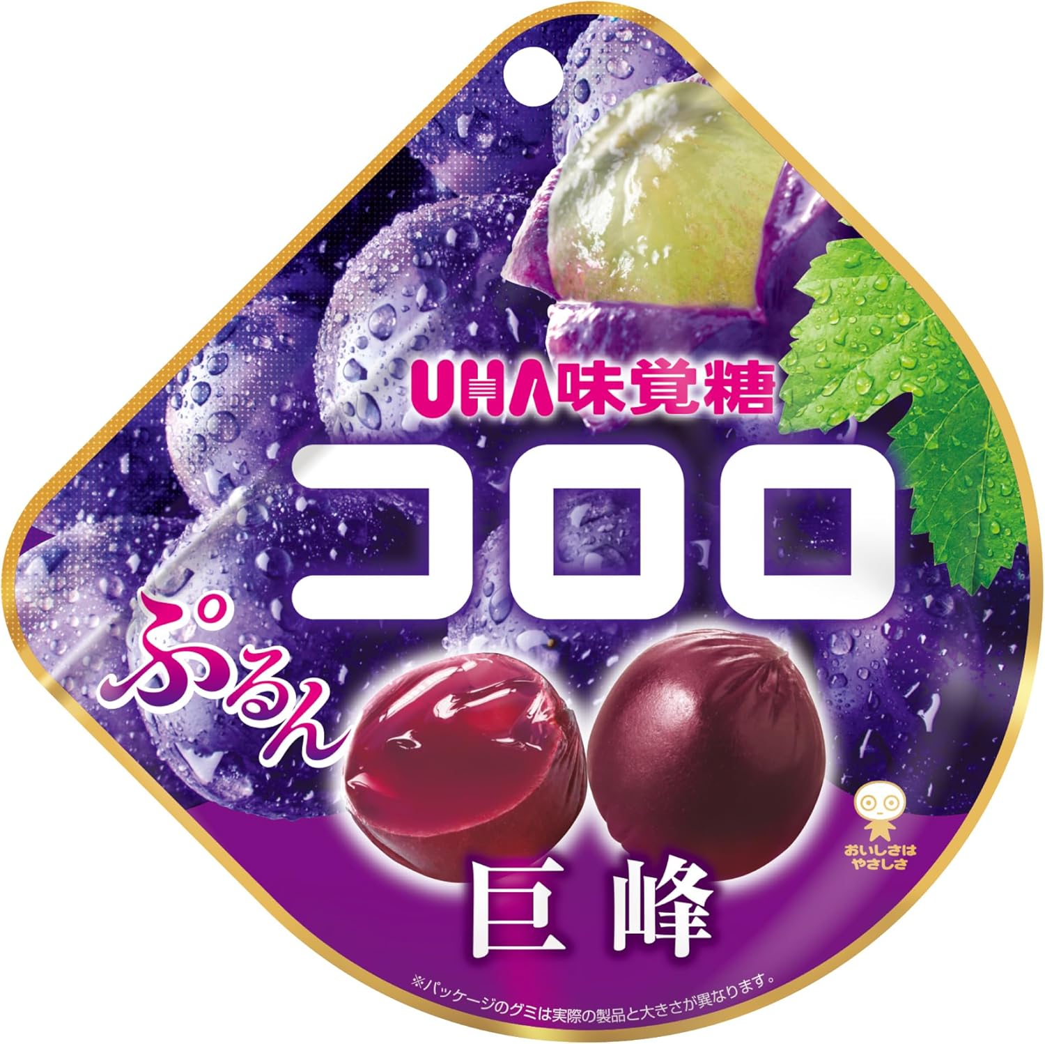 UHA Flavored Sugar Coloro Grape 1.7 oz (48 g) x 6 Packs