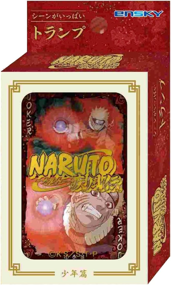 Naruto Shippuden Playing Cards with Full Scenes Shonen
