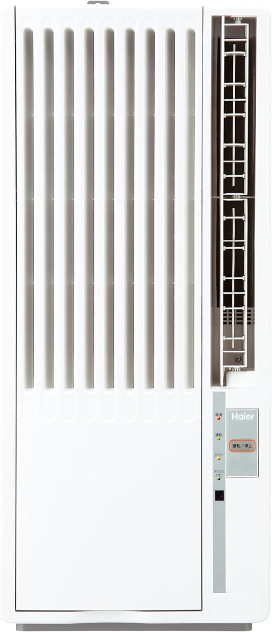 Haier (ハイアール) Window Air Conditioner [No Installation Required] JA-W16A (W) Comfortable Space Eco-friendly R32 Refrigerant Usage "Good Night Operation Function" For 4 tatami to 6 tatami
