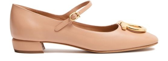 FERRAGAMO Maxi Gancini Mary Janes - Image 1