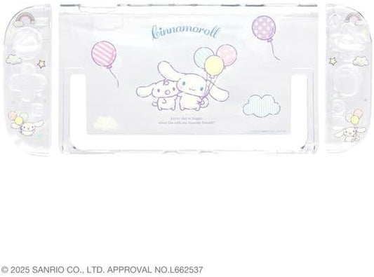 Allone ALG-NS2SCCN Sanrio Characters 2 Clear Case for Games, Cinnamon Roll, 4.7 x 0.8 x 11.0 inches (12 x 2 x 28 cm), Switch2 Compatible, Easy to Install, Protects from Scratches and Dirt, Sanrio Cute
