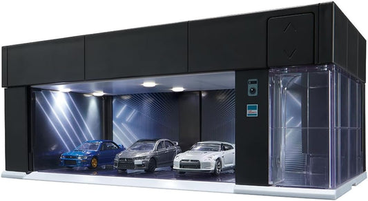 Takara Tomy Tomica Garage Premium Black Standard Edition Mini Car Toy for Ages 6 and Up