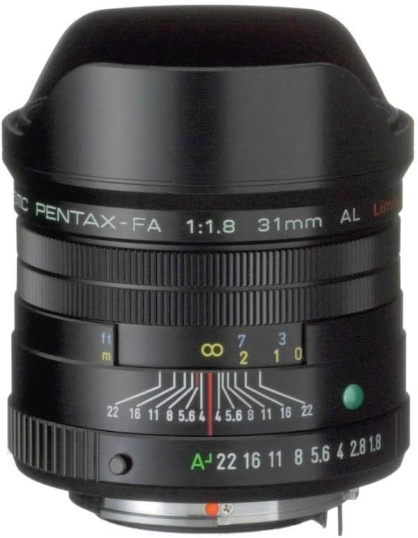Pentax 31mm F/1.8 FA Limited Lens for Pentax and Samsung SLR Cameras by Pentax