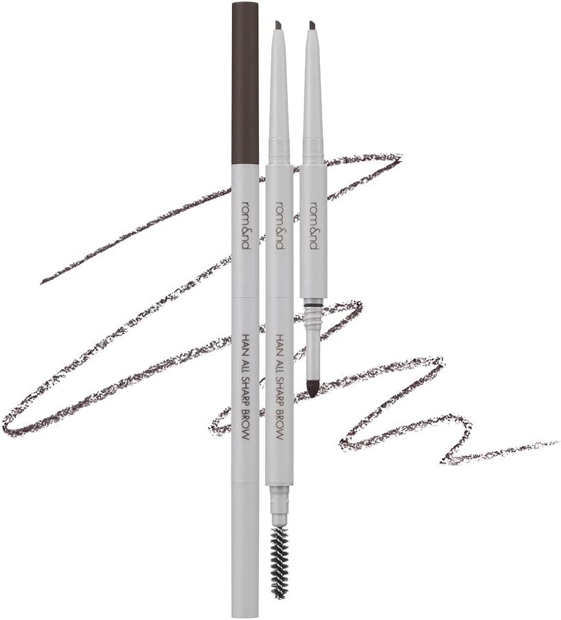 rom&nd Han All Sharp Brow, w1, Gentle Brown