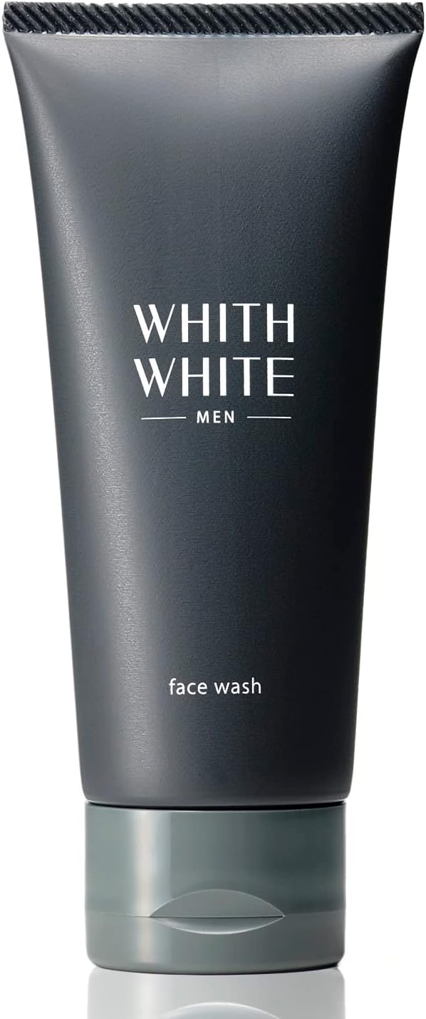 FIS WHITE Men's Facial Cleansing Foam 3.3 oz (95 g), Acne, Quasi Drug, Pore Cleaning, Moisturizing, Sensitive Skin, Dry Skin