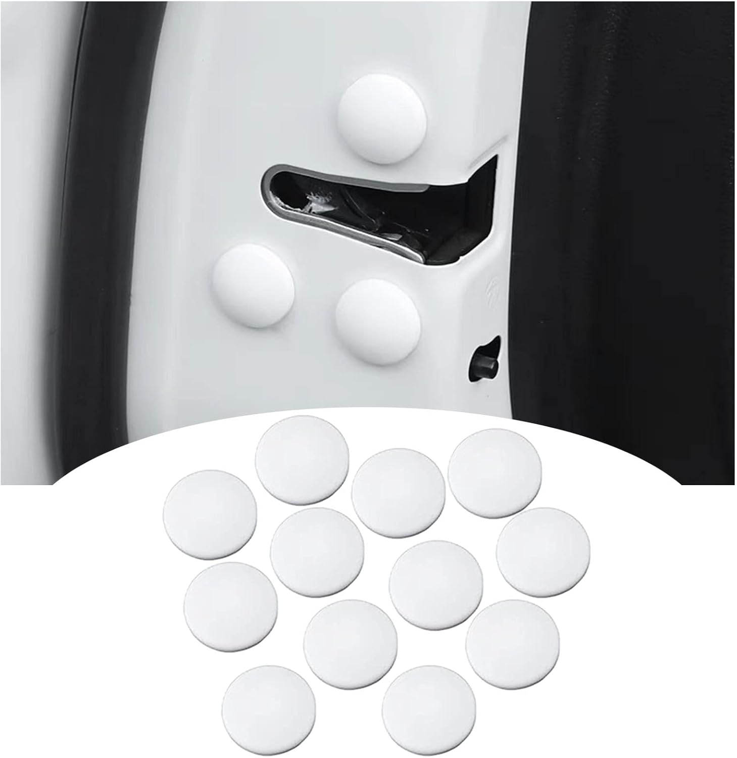 (12 Pieces, White) Toyota Voxy MZRA90W MZRA95W ZWR90W ZWR95W 90 Series / Toyota Noah MZRA90W MZRA95W ZWR90W ZWR95W 90 Series / Toyota Crown 220 Series 210 Series 200 Series 180 "Toyota Cam 70