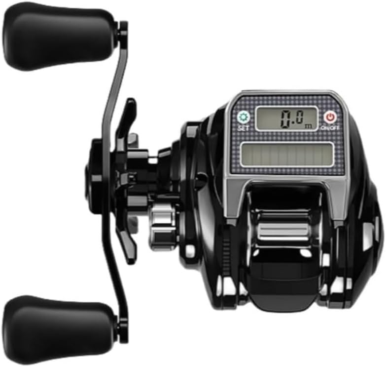 【Vofuxo】電動リール ベイトキャスティングリール 10 スピード 強力磁気ブレーキ スーパードラグ力 最大ドラグ 海釣り 淡水釣り 湖 川用 野生釣り 長距離ラフト釣り 使いやすい