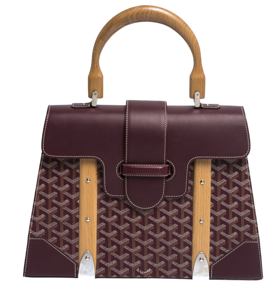GOYARD 'BURGUNDY' GM SAIGON BAG