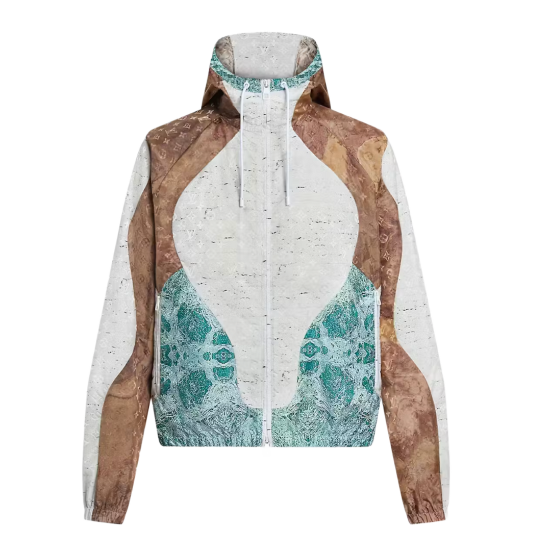 LOUIS VUITTON 'MONOGRAM MARBLE' WINDBREAKER