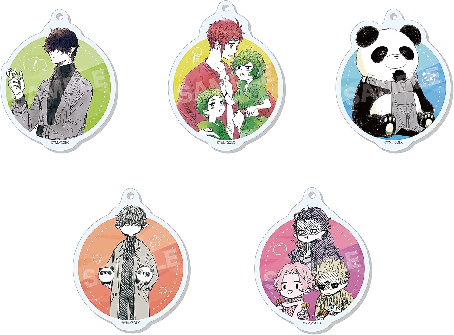 Holiday Wamono-san Marutto Stand Key Chain 01 Vol. 1, Box of 5