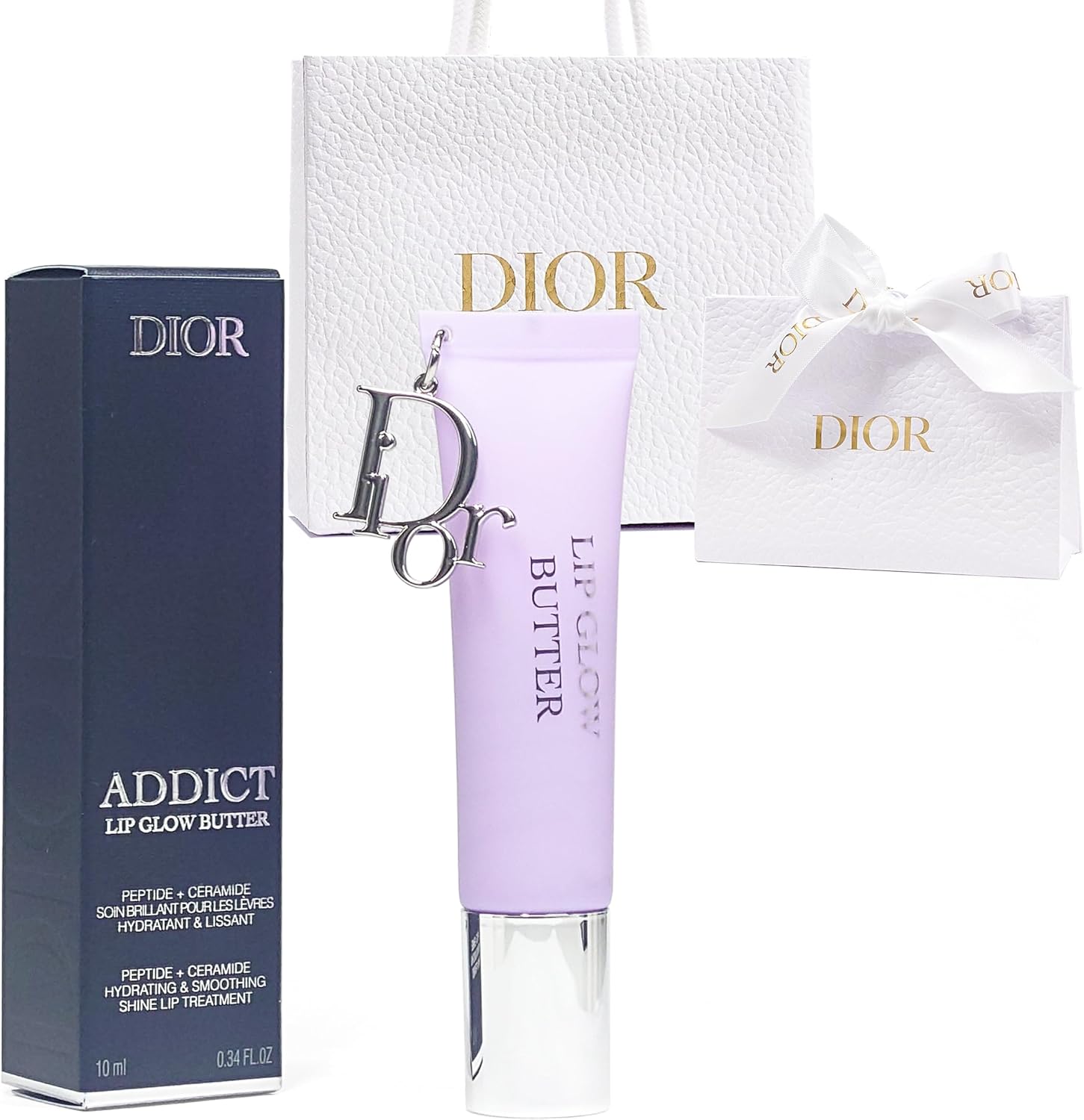 DIOR Addict Lip Grow Butter #102 Glazed Lavender, 0.3 fl oz (10 ml), Lip Gloss, Lip Care, Birthday, Mother's Day, Anniversary, White Day, Return, Christmas Gift, Cosmetic, Cosmetic, Ladies' Shopper