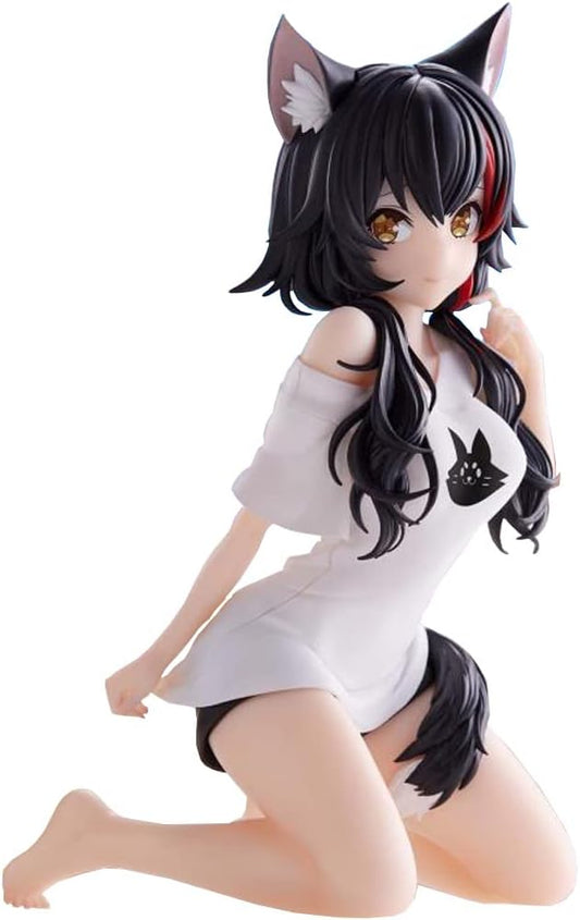 NINJAMO Holo Live Okami Mio Relaxing Time Cute Colorful Collectible PVC Figure 5.1"