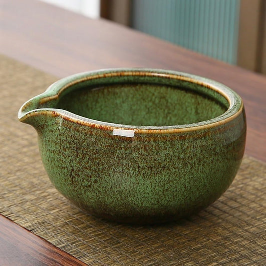 Ladfrol Matcha Bowl, Pottery, Made in Japan, Rice Bowl, Tea Ceremony, Traditional, Matcha, Tea Ceremony, Set, Pottery, Matcha, Includes Spout, Popular, Gift, Present (E)