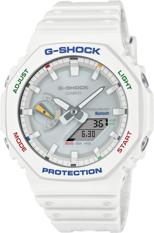 Casio GA-B2100 Wristwatch, Multi-Color, white, 1 piece, sports