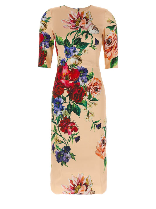 Dolce  Gabbana ドルチェ＆ガッバーナの花のドレス - Image 1