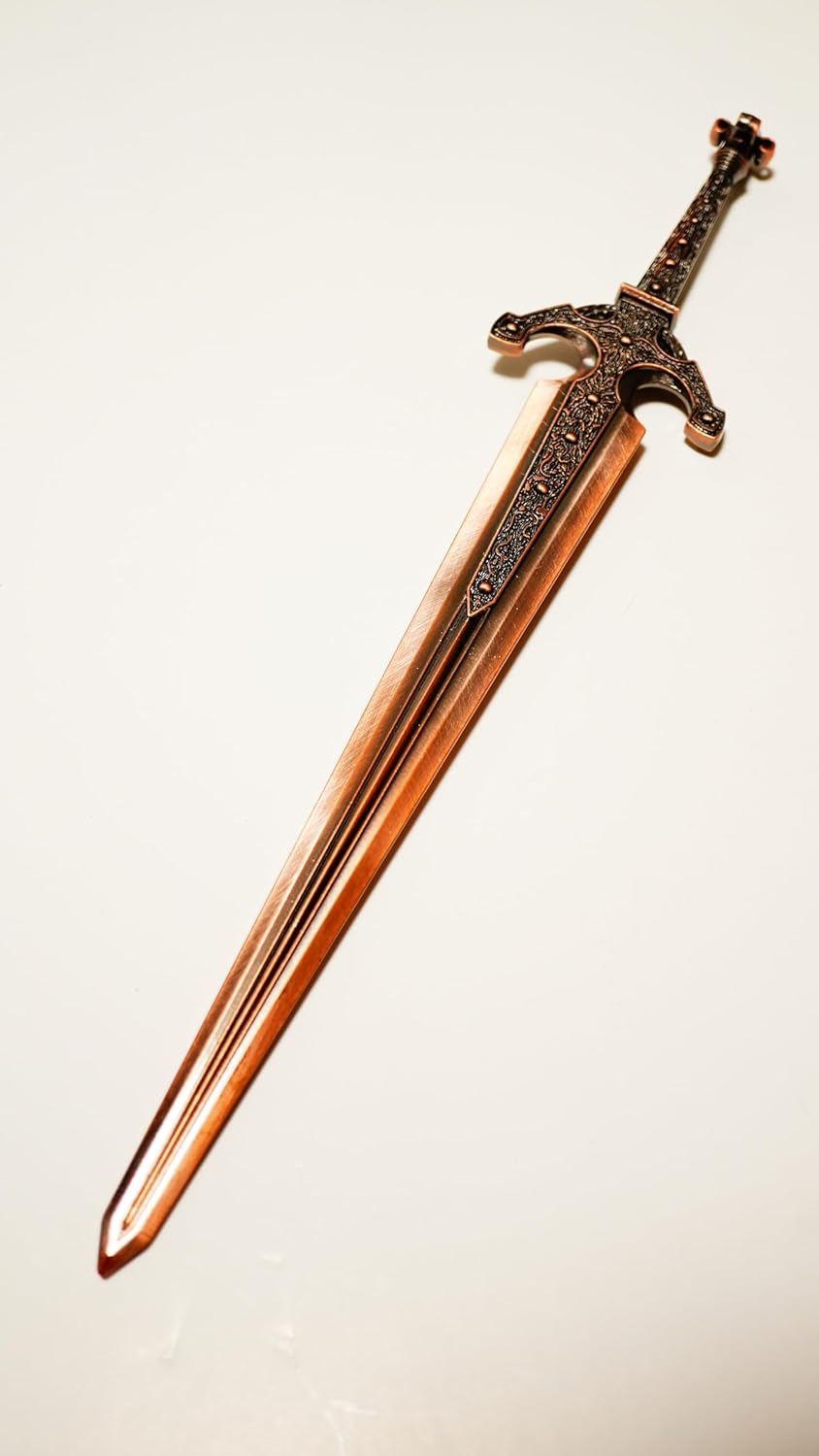 11.8 inches (30 cm) Oldobis Big Sword Elden Ring Mini Weapons Sword Bow Arrow Shield Sword Accessory Keychain Figurine Doll Display Decoration Anime Game Alloy Toy Metal Miniature Legendary