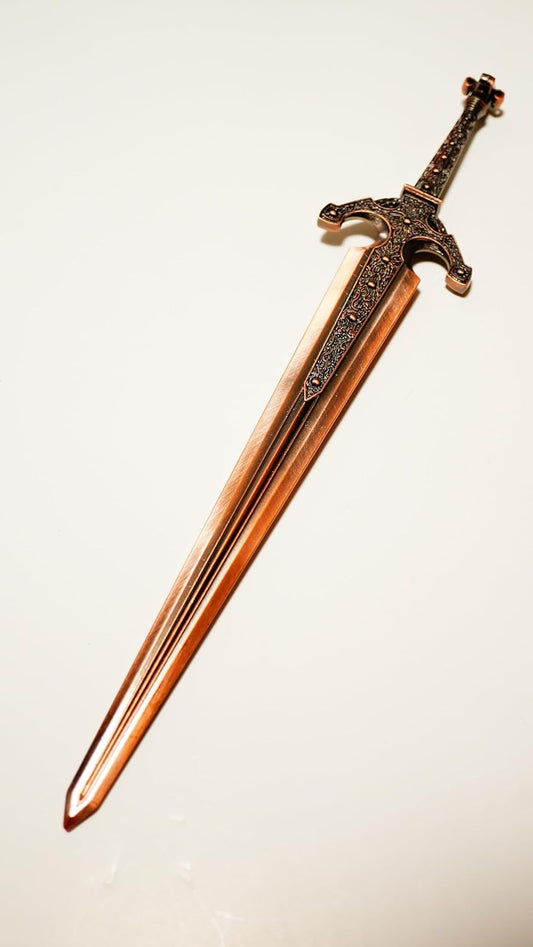 11.8 inches (30 cm) Oldobis Big Sword Elden Ring Mini Weapons Sword Bow Arrow Shield Sword Accessory Keychain Figurine Doll Display Decoration Anime Game Alloy Toy Metal Miniature Legendary