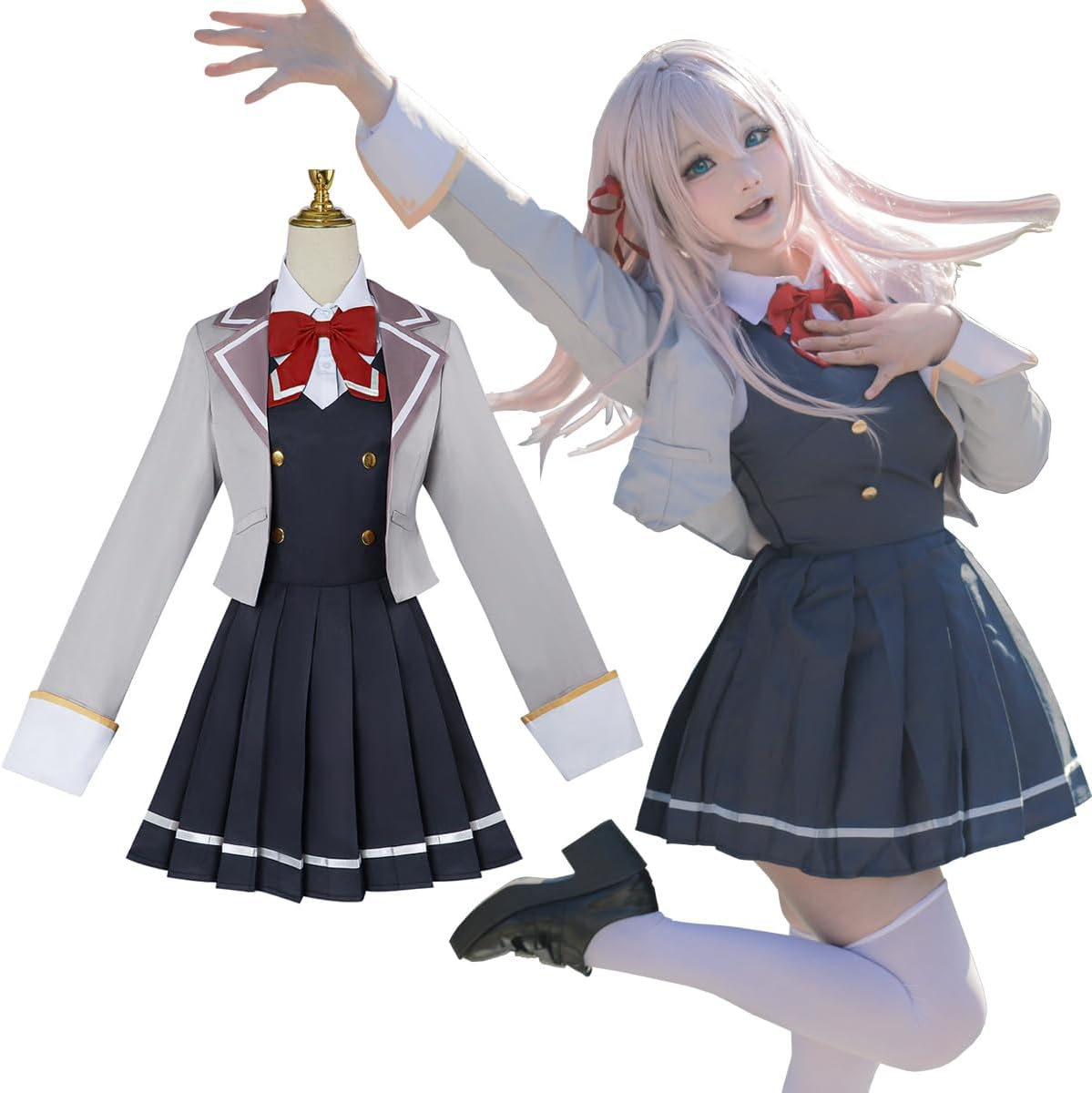 Aeri Cosplay Sometimes Murmuring in Russian, Neighboring Aeri Cosplay Costume, Alisa Costume, Anime Uniform, Adult Halloween Costume, Photo Shoot, Event