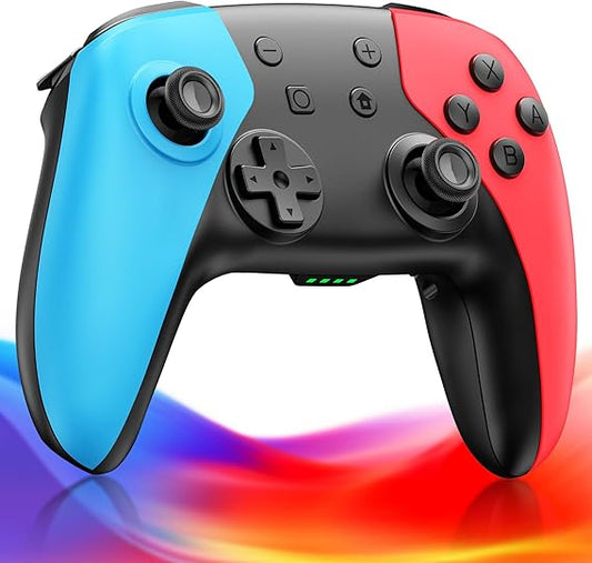 Switch2 Controller, 2025 Advanced Model, Switch Controller, Double Hole Function, Wireless Bluetooth Connection, Compatible with Switch1/2 Generations, Rear Button, TURBO Continuous Fire Function