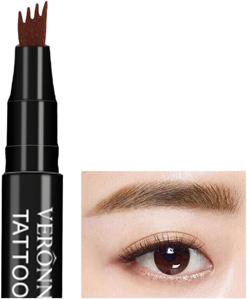 Eyebrow Tint Permanent Eyebrow Eyebrow Color Eyebrow Tattoo Permanent Makeup Eyebrow Eyebrow Pencil Eyebrow Pen (Natural Brown)