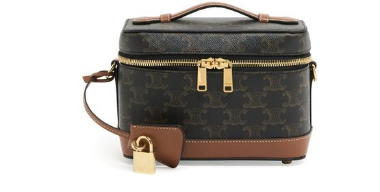 CELINE Vanity in Triomphe canvas and calfskin - Image 1