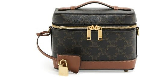 CELINE Vanity in Triomphe canvas and calfskin - Image 1