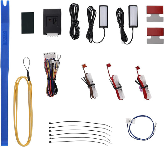 【エーモンオンライン限定】86(ZN6)/BRZ(ZC6)専用LEDフットライトキット 前席用 ブルー EK269