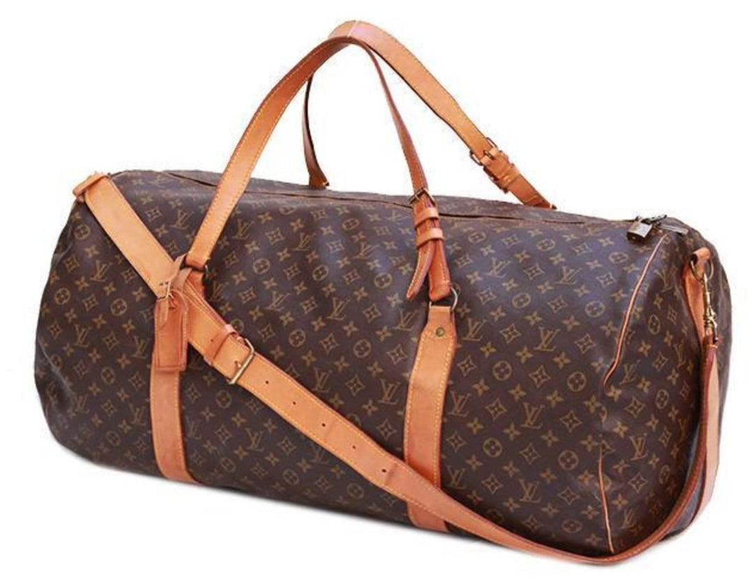 LOUIS VUITTON 'MONOGRAM' POLOCHON KEEPALL 70' TRAVEL DUFFLE BAG