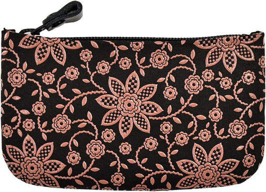 Nagomiya Spring Wallet, Japanese Pattern, Coin Purse, 03, Traditional Crafts, Koshu Inden Brand, Deerskin, Genuine Leather, Lacquer, Unisex