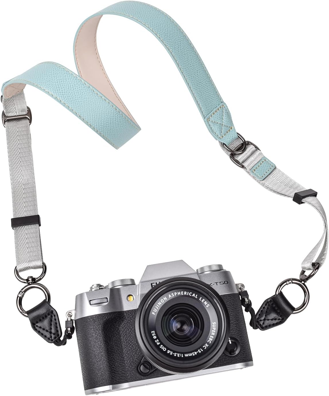 [VOVMOEYA] Camera Strap, Camera Neck Strap with Triangle Ring for Fujifilm/for Nikon/for Canon/for Sony/for Panasonic Shoulder Strap for Fuji X-T50, Compact Camera, SLR Mirrorless, Digital Cameras,