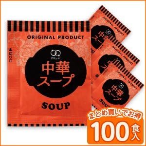 Amude Chinese Soup, Instant (0.16 oz (4.2 g) x 100 servings, Small Bag