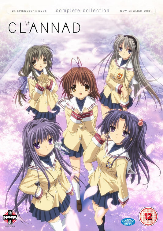 CLANNAD -クラナド- 第1期 コンプリート DVD-BOX (全24話, 592分) 京都アニメーション アニメ [DVD] [Import] [PAL, 再生環境をご確認ください]